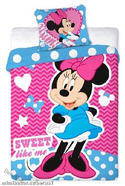 POVLEČENÍ do postýlky Minnie Sweet like