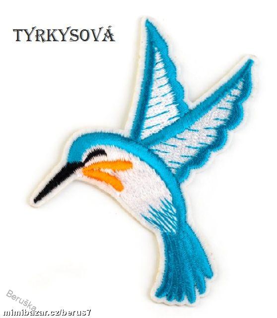 Nášivka-nášivky-nažehlovačky-nažehlovačka Kolibřík