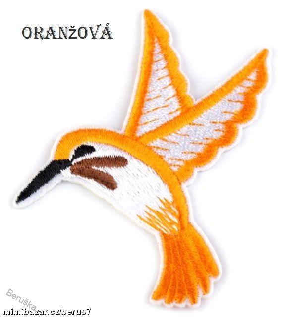 Nášivka-nášivky-nažehlovačky-nažehlovačka Kolibřík