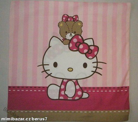 Povlak na polštářek Hello Kitty 01