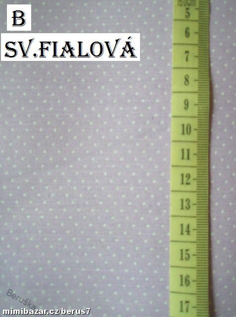 LÁTKA - LÁTKY * PUNTÍK světlonce fialový
