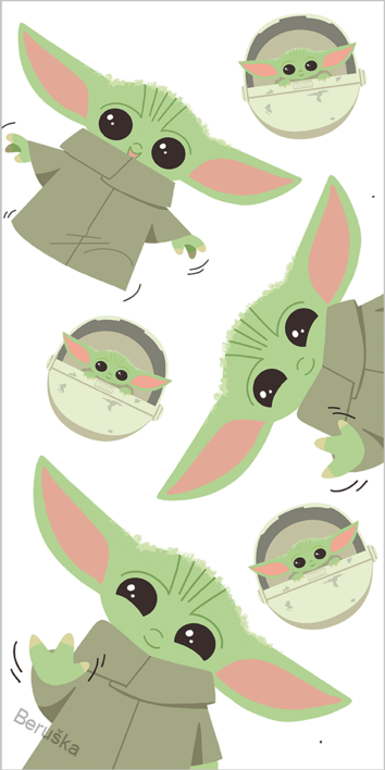 OSUŠKA * Star Wars Baby Yoda