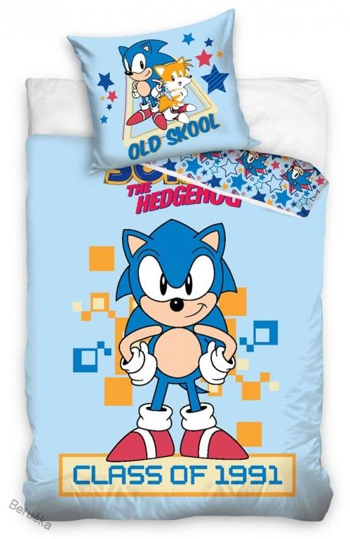 DĚTSKÉ POVLEČENÍ JEŽEK SONIC CLASS OF 1991