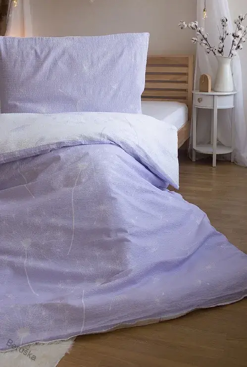 Krepové povlečení PAMPELIŠKY CHMÝŘÍ