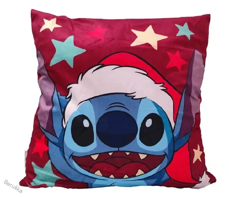 Povlak na polštářek Vánoční Lilo a Stitch