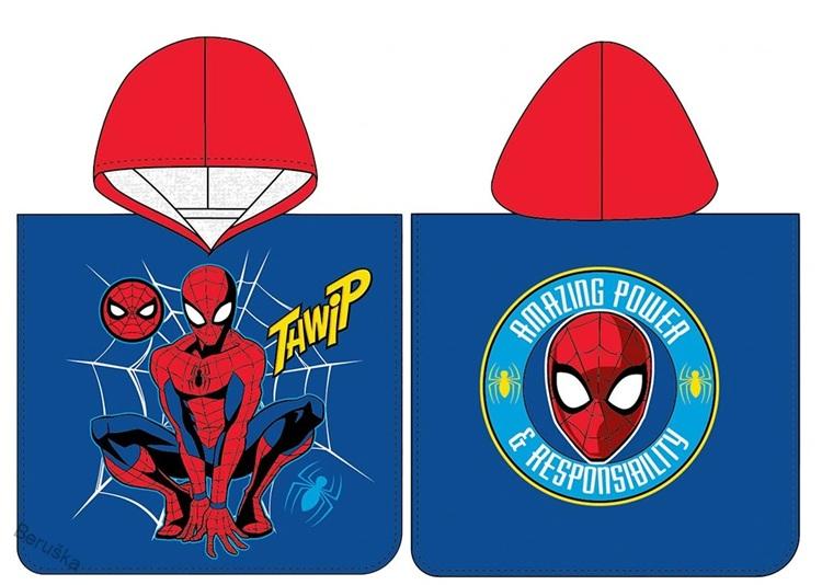 Dětské pončo Spider-Man Úžasná Síla