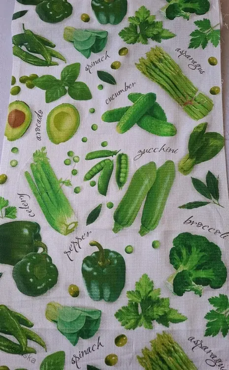 Utěrky utěrka vaflová Zelenina