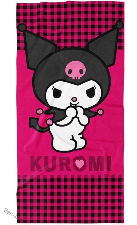 Dětská osuška Hello Kitty Kuromi Malý Ďáblík
