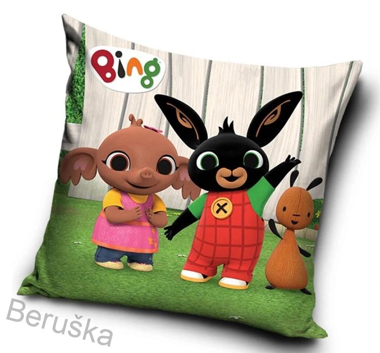 Povlak na polštářek Zajíček Bing Ahoj Kamarádi