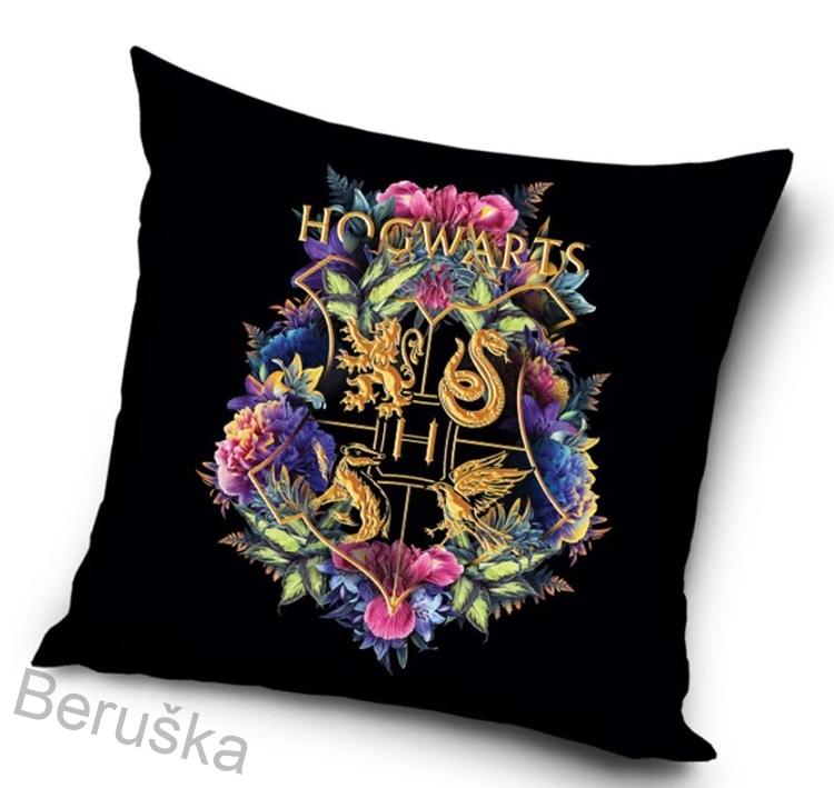 Povlak na polštářek Harry Potter Hogwarts Erb