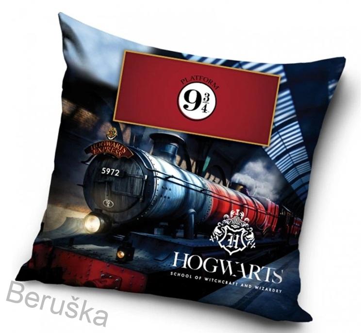 Povlak na polštářek Harry Potter Expres do Bradavic