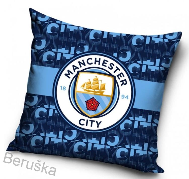 Povlak na polštářek Manchester City Letters