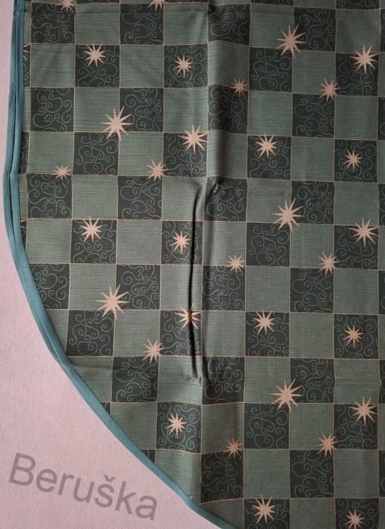 Ubrus vánoční ovál 174 x 140