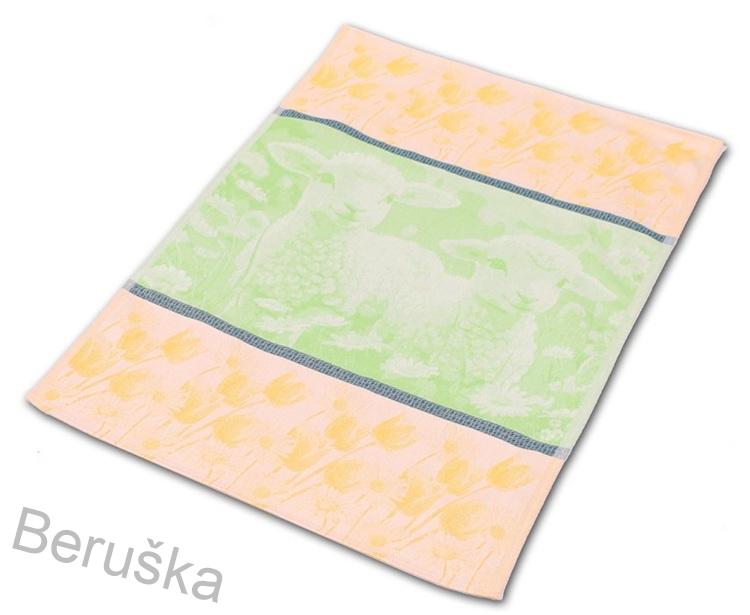 UTĚRKA ŽAKÁRSKÁ VELIKONOČNÍ OVEČKY 50x70 sv.zeleno žlutá