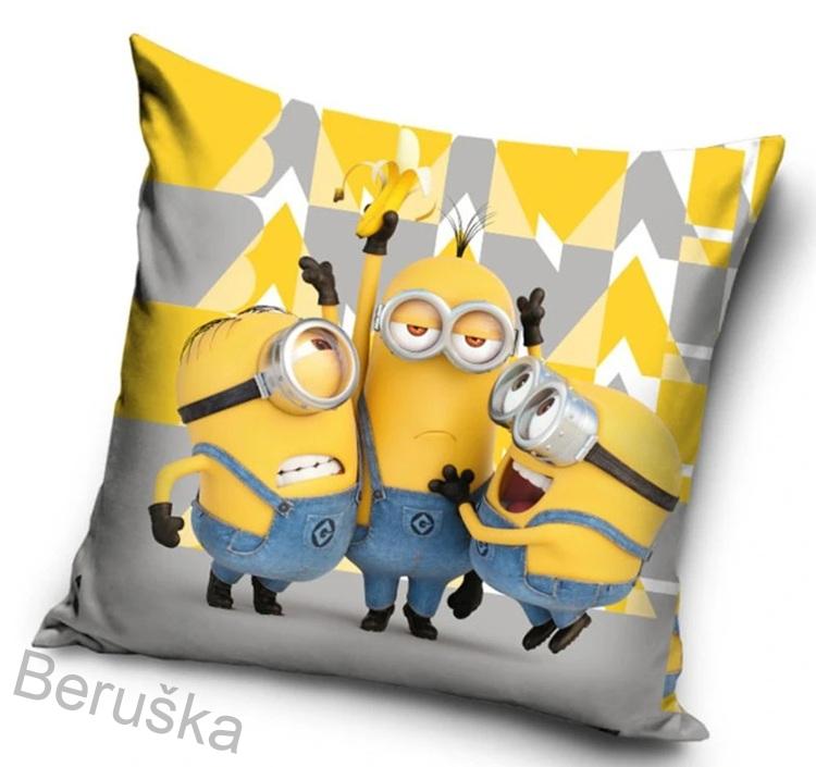 Dětský povlak na polštářek Mimoni Můj Banán