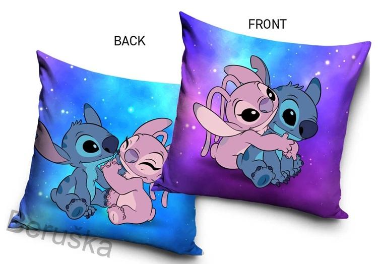 Dětský povlak na polštářek Lilo a Stitch Vesmírné Objetí