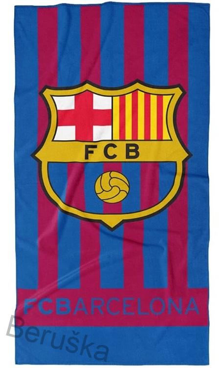 Fotbalová osuška FC Barcelona Vertical