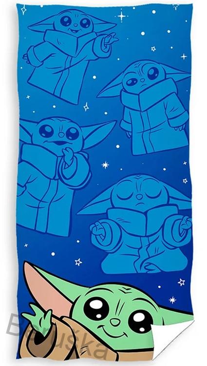 Dětská osuška Star Wars Baby Yoda Galaxie Grogu