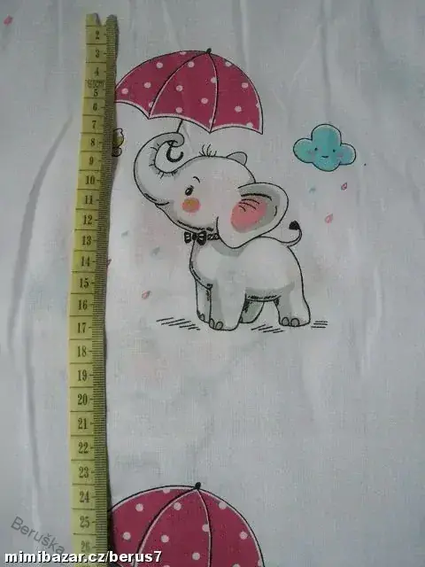 LÁTKA Sloník s deštníkem