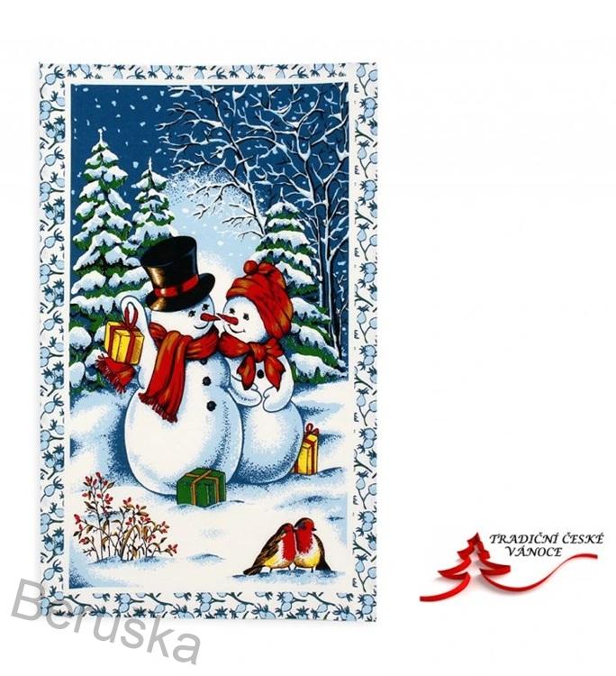 VÁNOČNÍ UTĚRKA  SNĚHULÁCI