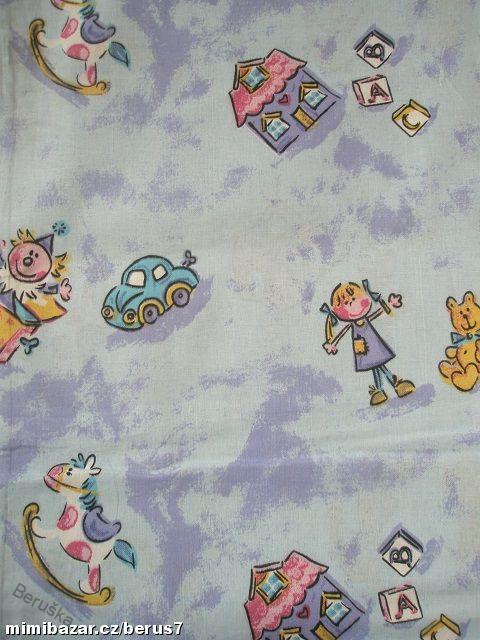 POVLEČENÍ do postýlky HRAČKY