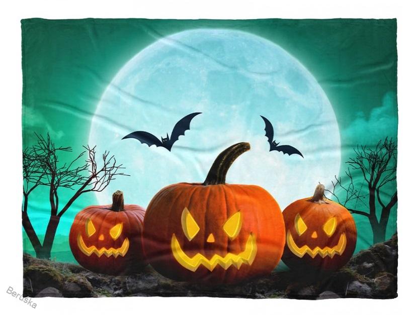 DĚTSKÁ DEKA 150 X 200 DÝNĚ HALLOWEEN