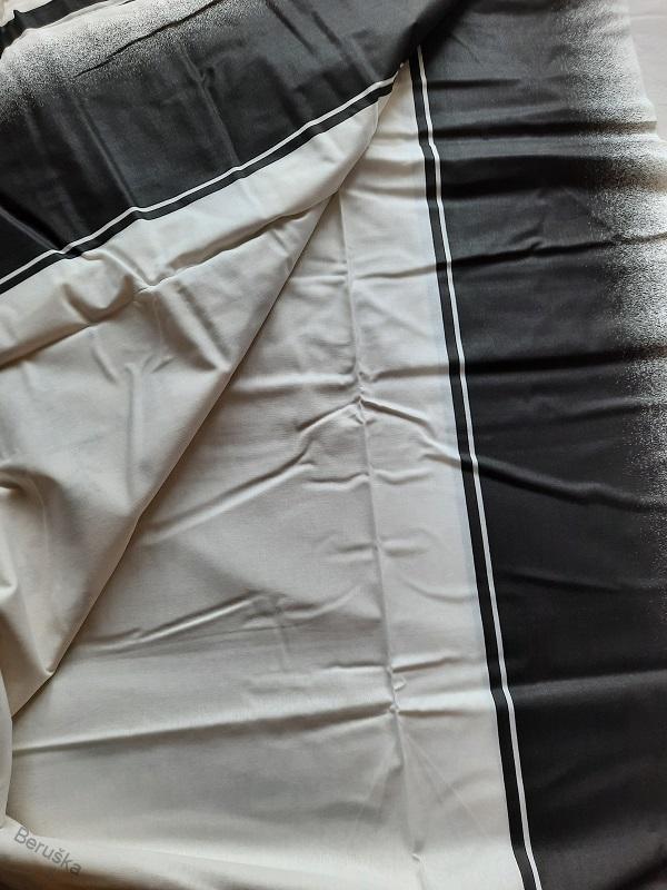 POVLEČENÍ NA DVĚ POSTELE bavlna 140 x 220 prodloužené květ
