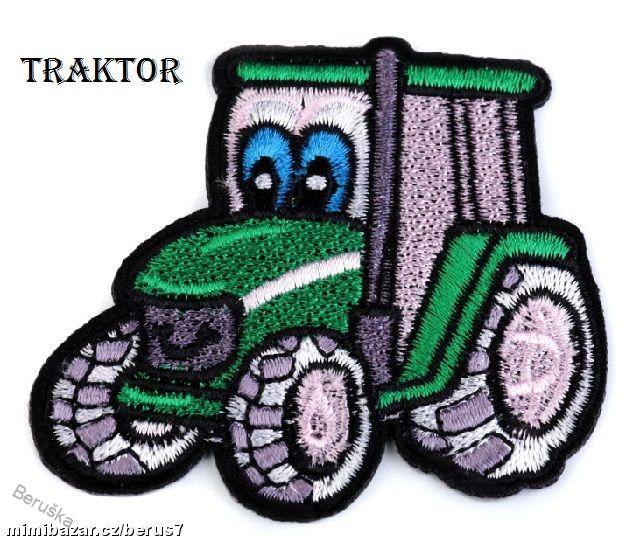 Nášivka - nášivky - nažehlovačky - nažehlovačka  Traktor