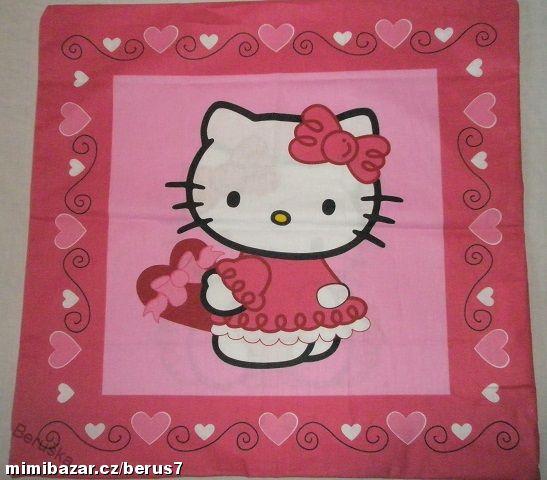 Povlak na polštářek Hello Kitty 02