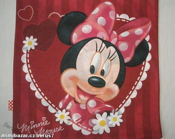povlak - povlaky MINNIE srdce