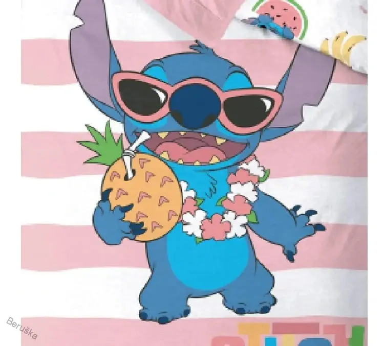 Dětské povlečení Lilo a Stitch Piňa Colada