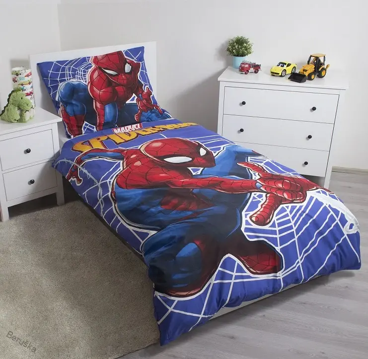 POVLEČENÍ Spider-man se svítícím efektem
