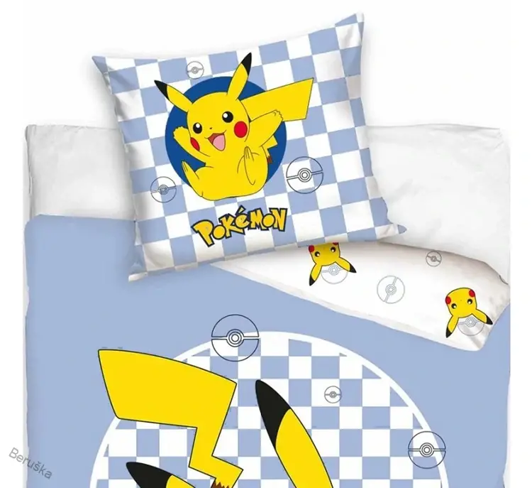 Dětské povlečení Pokémon Jedinečný Pikachu