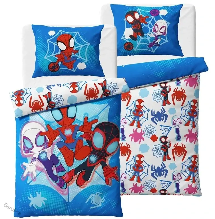  Dětské povlečení Spidey Pavoučí Záchrana