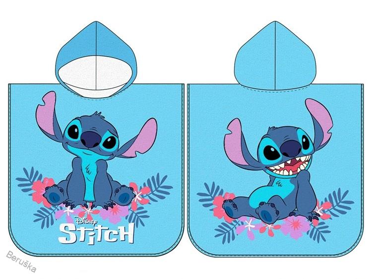 Dětské pončo Lilo a Stitch Roztomilý Mimozemšťan