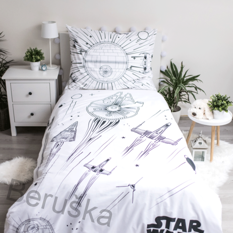 POVLEČENÍ Star Wars "Death Star" se svítícím efektem