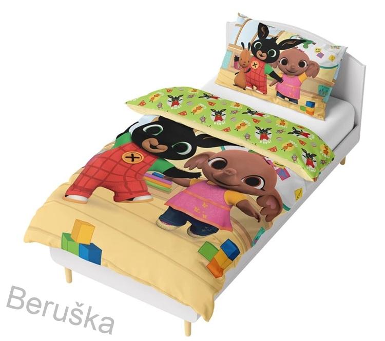 Dětské povlečení Zajíček Bing a Sula ve Školce
