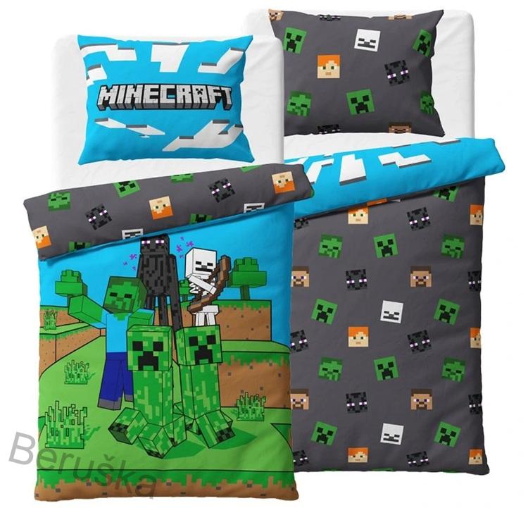 Dětské povlečení Minecraft Mob Monsters
