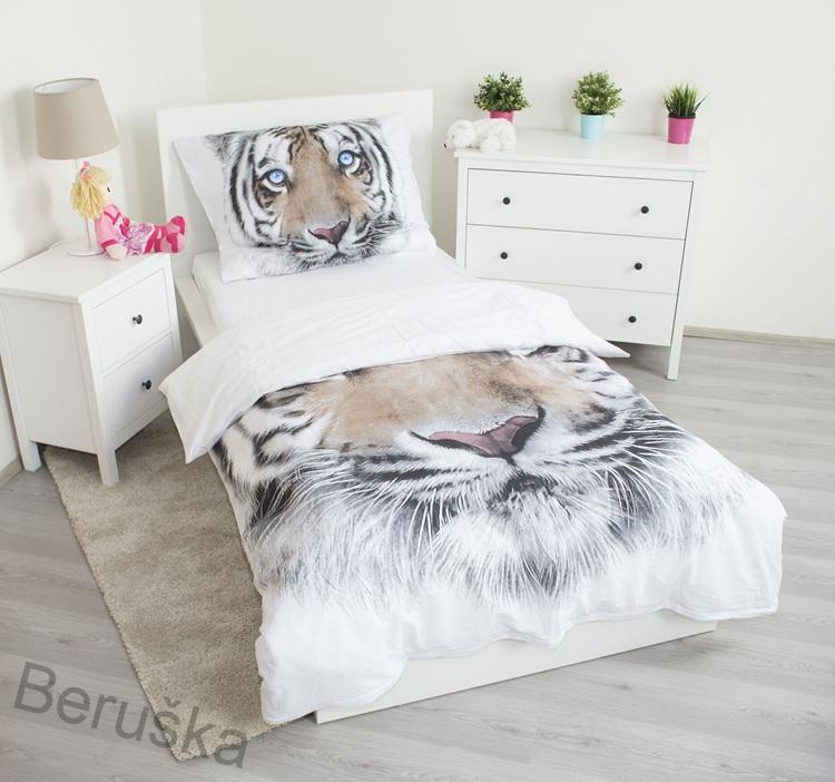 POVLEČENÍ FOTOTISK Bílý tygr