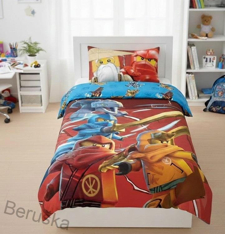  Dětské povlečení LEGO Ninjago Síla Ninjů