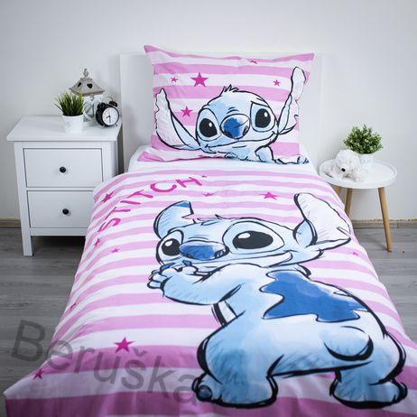 POVLEČENÍ Lilo and Stitch Pink Stars