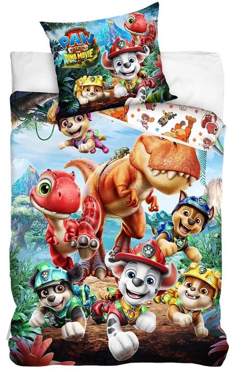 Dětské povlečení Tlapková Patrola The Dino Movie