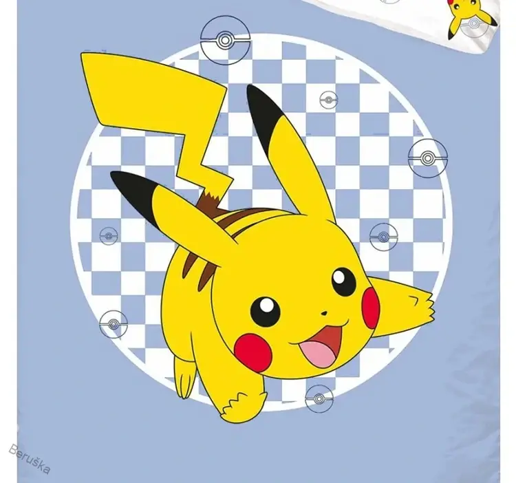 Dětské povlečení Pokémon Jedinečný Pikachu