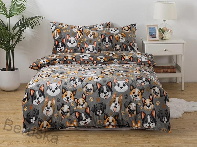 Mikroplyšové povlečení DOGS Exclusive
