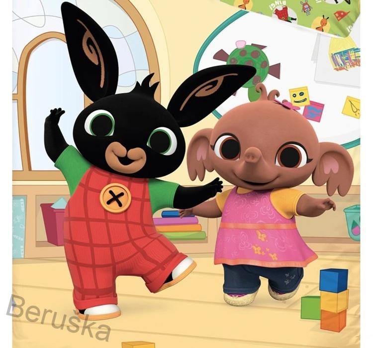 Dětské povlečení Zajíček Bing a Sula ve Školce