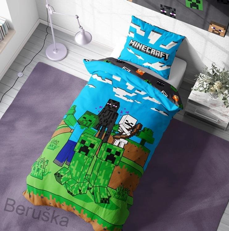 Dětské povlečení Minecraft Mob Monsters