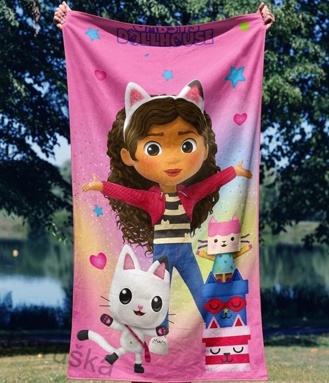  Dětská osuška Gábinin Kouzelný Domek Překvapení