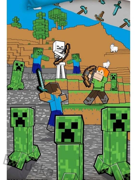 Dětské povlečení Minecraft Time to Mine