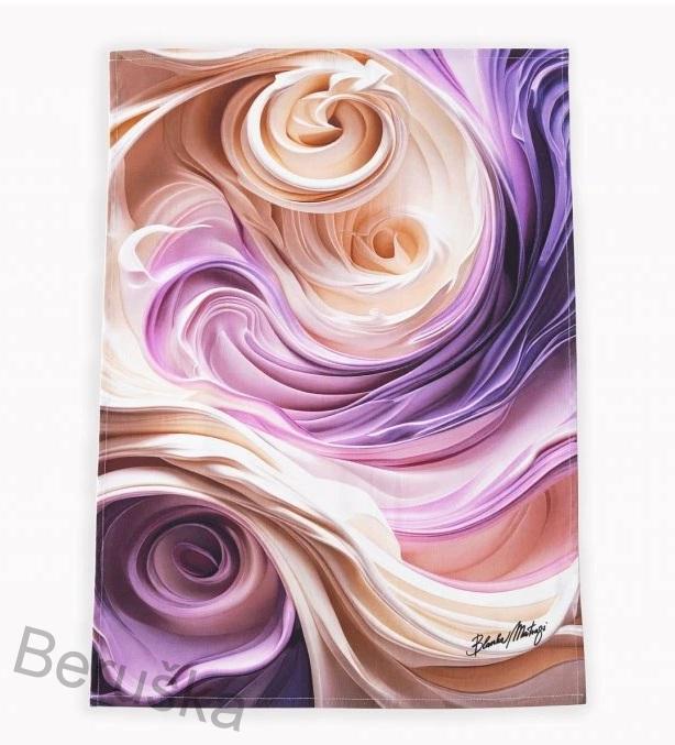 Kuchyňské utěrky - Blanka Matragi - VIOLET - 2 ks