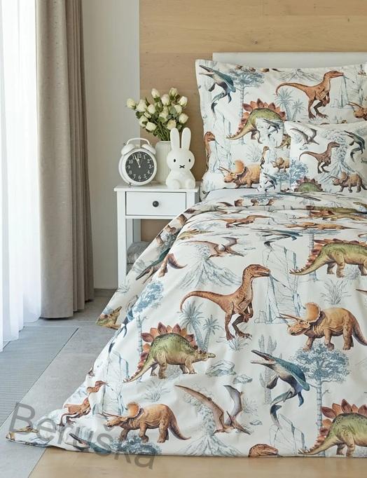 Ložní povlečení bavlna deluxe DINO LAND